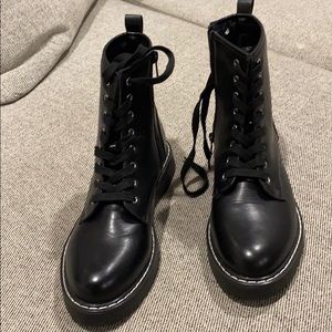 Madden Girl Combat boots